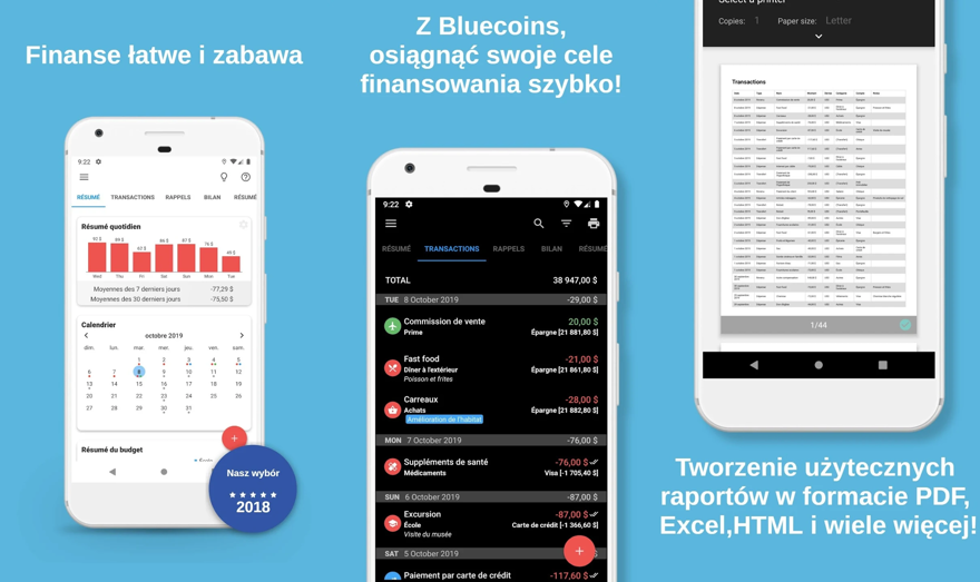 Bluecoins Finanse i Budżet